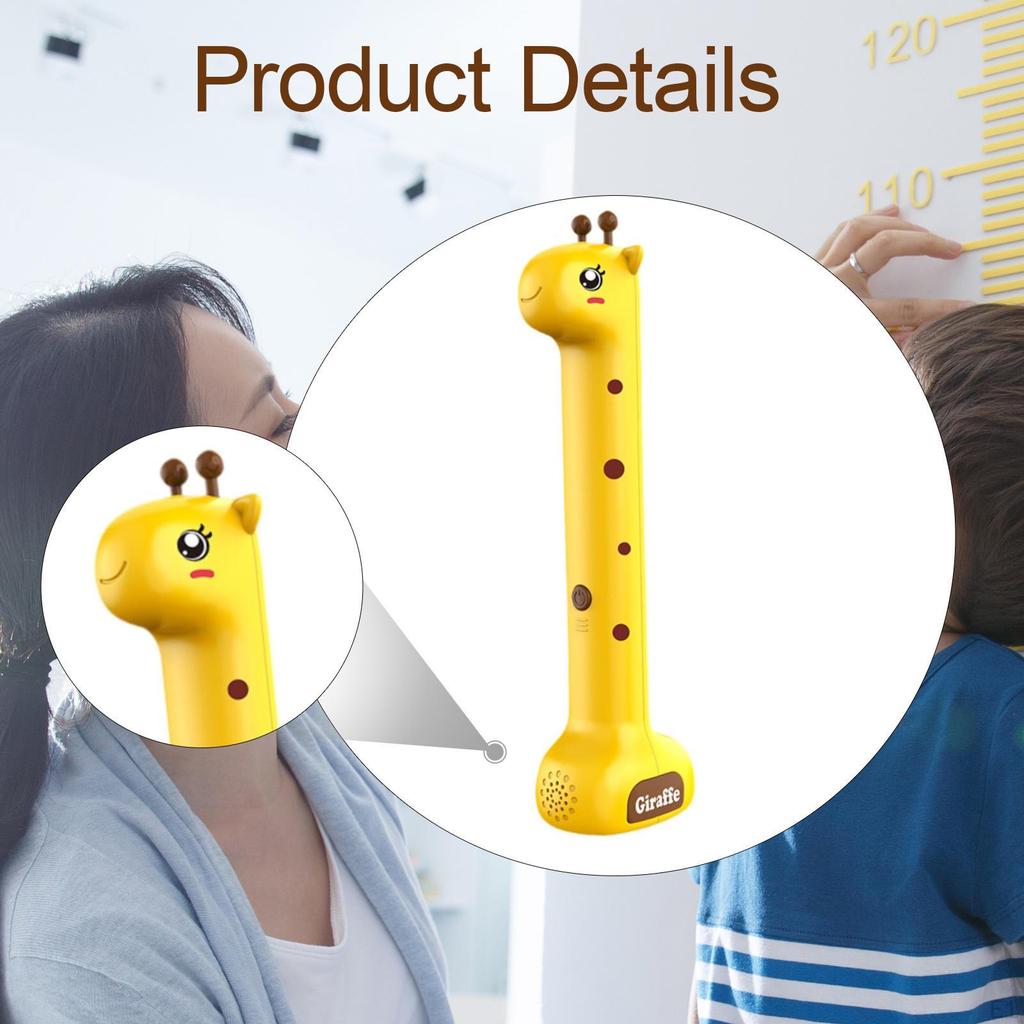 Stadiometr Rychlé Měření Přenosný s Digitálním Displejem Pohodlný Měřič Výšky Těla