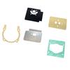 Carburetor Repair Gasket Set Garden Insulating Washer Cylinder Gasket Kit Complete Sealing Set Minimal Downtime