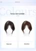Women's Hair Topper: Real Hair, Covers Gray, Boosts Volume, Invisible & Traceless, High Crown Fluffy Regrowth Solution