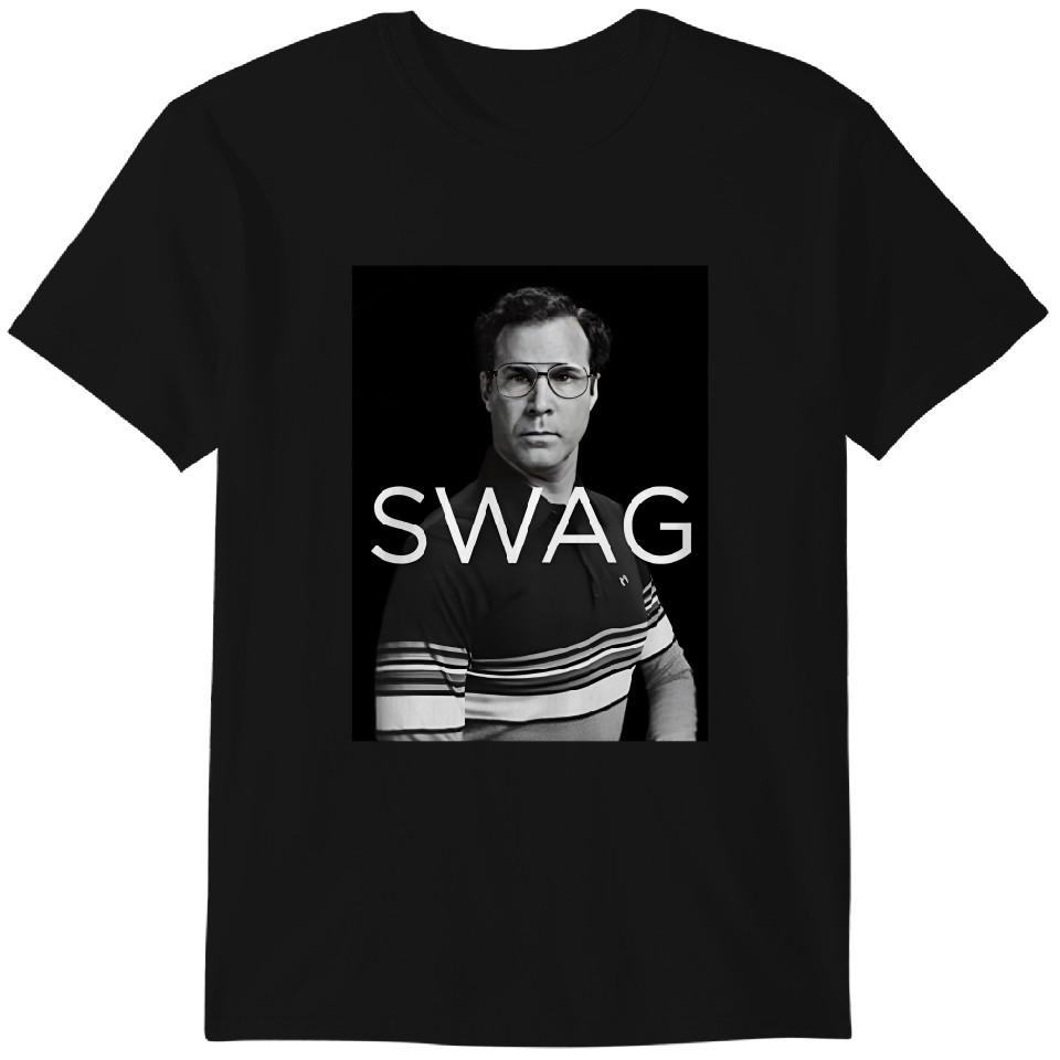 

Will Ferrell Tshirt SWAG - Unisex Tshirt - Parody Tshirt - Funny Shirts Classic T-shirt 2XL