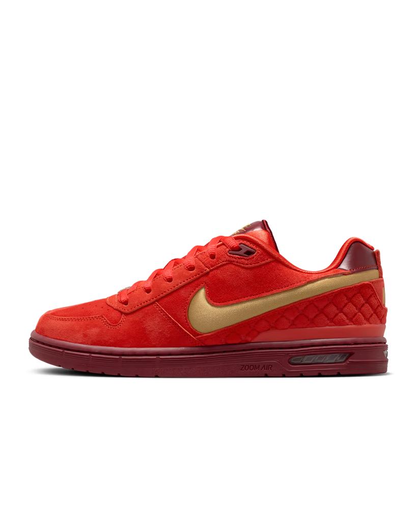 IQ5648-600 Paul Rodriguez Nike SB P-Rod 1 Habanero Red Team Red (Men's)