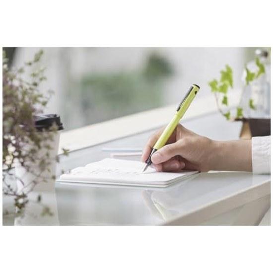 Pilot Fountain Pen LIGHTIVE FLT-2SR Body + 5 Cartridges Loconeko Card (Active Red M (Medium))
