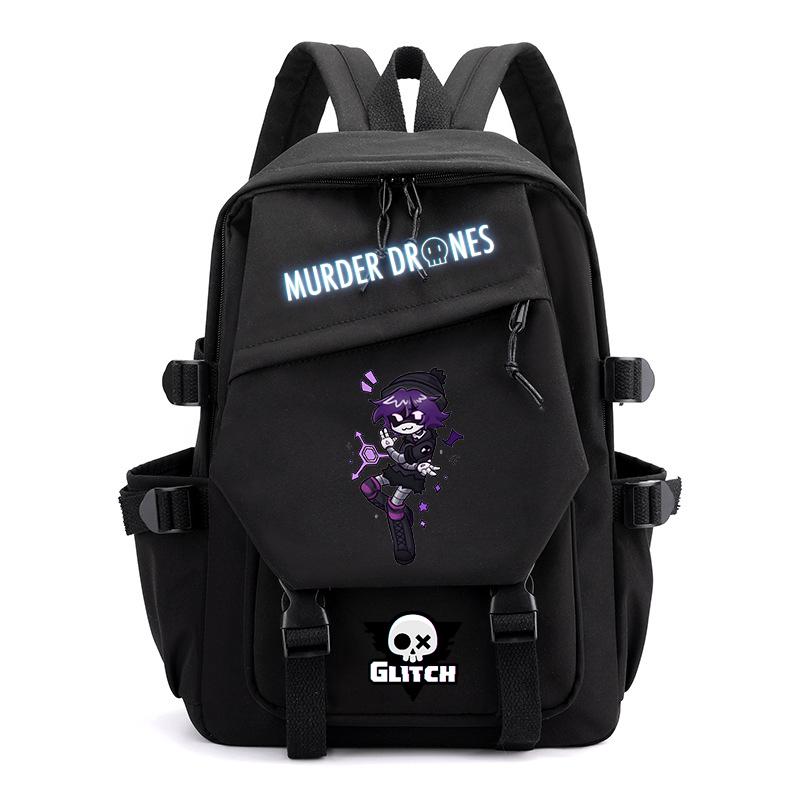 Anime Murder Drones Backpack Teenarge Laptop