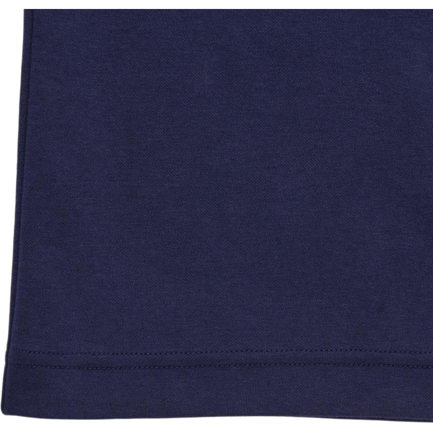 Uniqlo Camiseta de cuello redondo de corte holgado Unisex Tops Azul Marino 444999-69