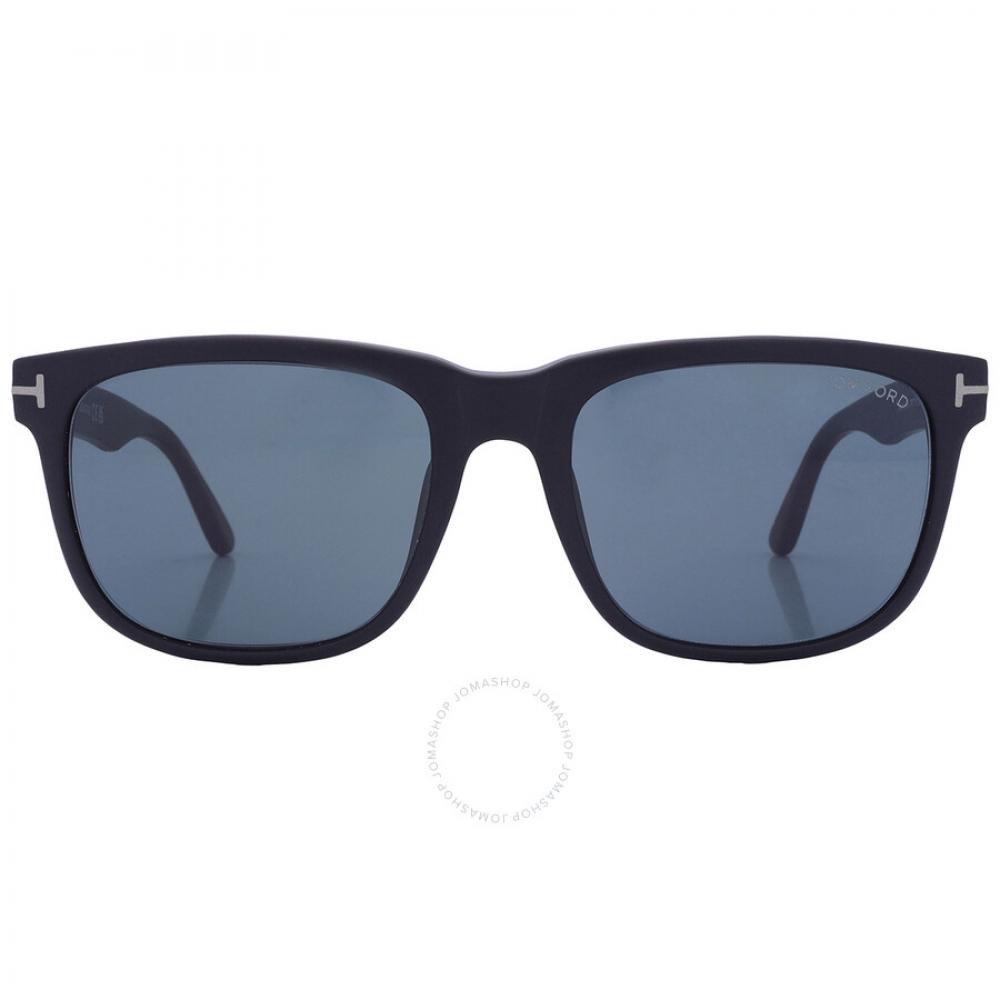 

Tom Ford Stephenson Dark Teal Square Men s Sunglasses FT0775 02N 56