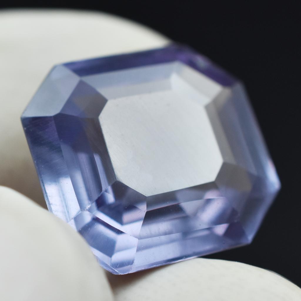 Natural Color Change Alexandrite Loose Gemstone 9.60 ct Square Cut for Jewelry Making and Crafts