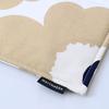 Marimekko Pieni UNIKKO Pot Holder and Trivet, Off-White, Beige, and Dark Blue (074653 185) [Parallel Import]