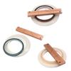 1/4 10Inch Tape Splicing Block Set and Leading Splicing Tape and Leader Tape Hold Tape Repair Kit for Revoxsonido