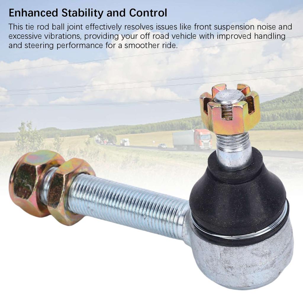 Pair of M14 14mm Tie Rod Ball Joint For 70 90 110 125250cc ATV Dirt Bike Go Kart Quad Trike