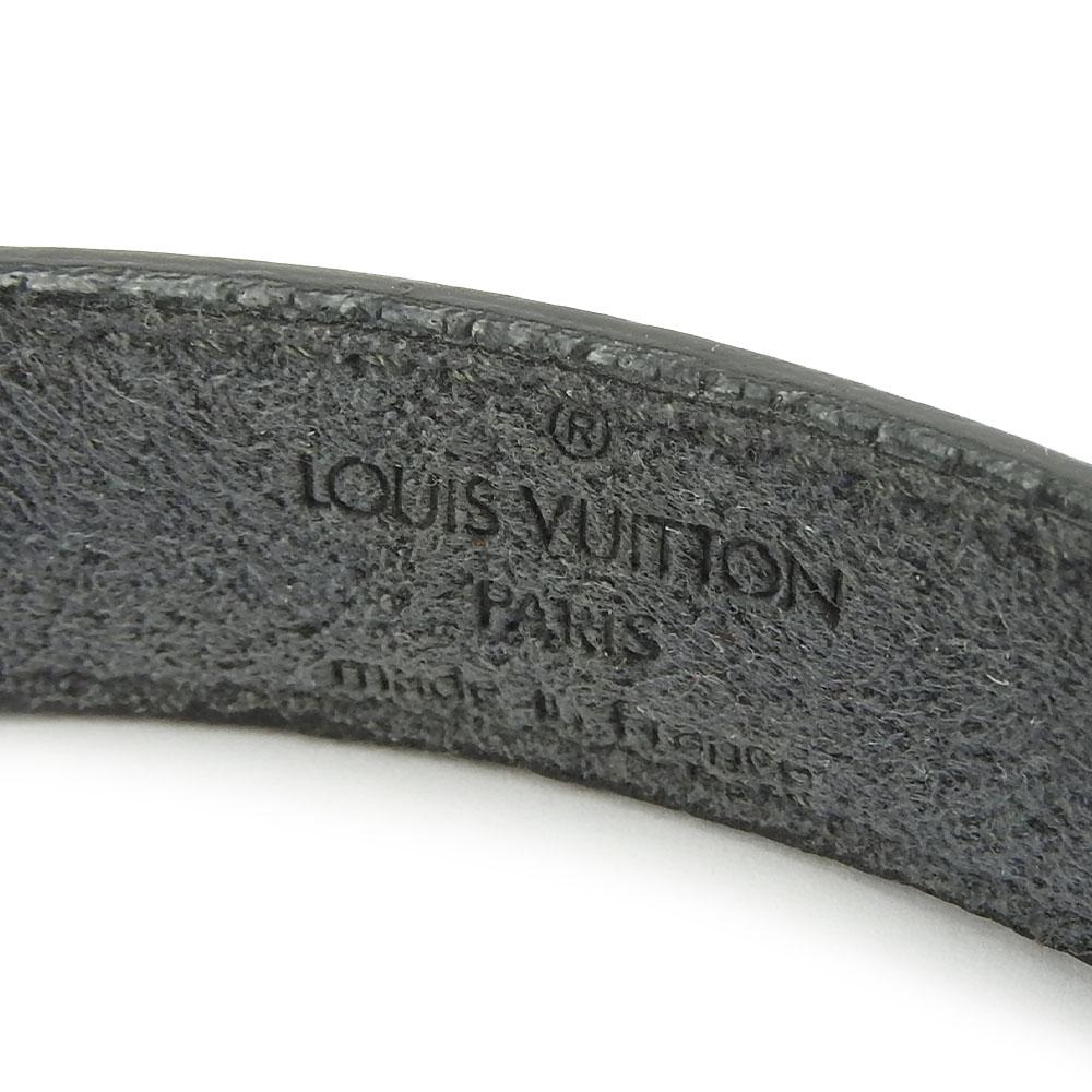 Gebrauchtes LOUIS VUITTON Armband Brasserie Vous Good Luck M64447 Leder 16g schwarz Accessoires