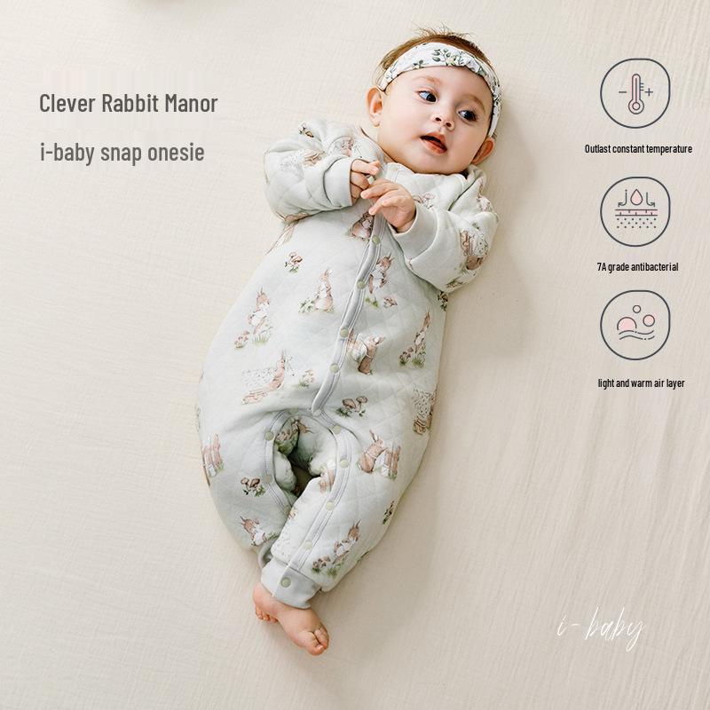 Britischer Baby Stepp-Air-Layer Temperaturregulierender Einteiler für Neugeborene