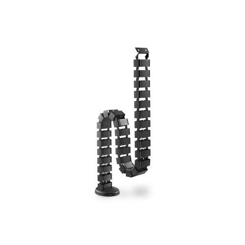 Support de câbles courbes - ASSMANN - DA-90505 - Noir - ABS - Métal