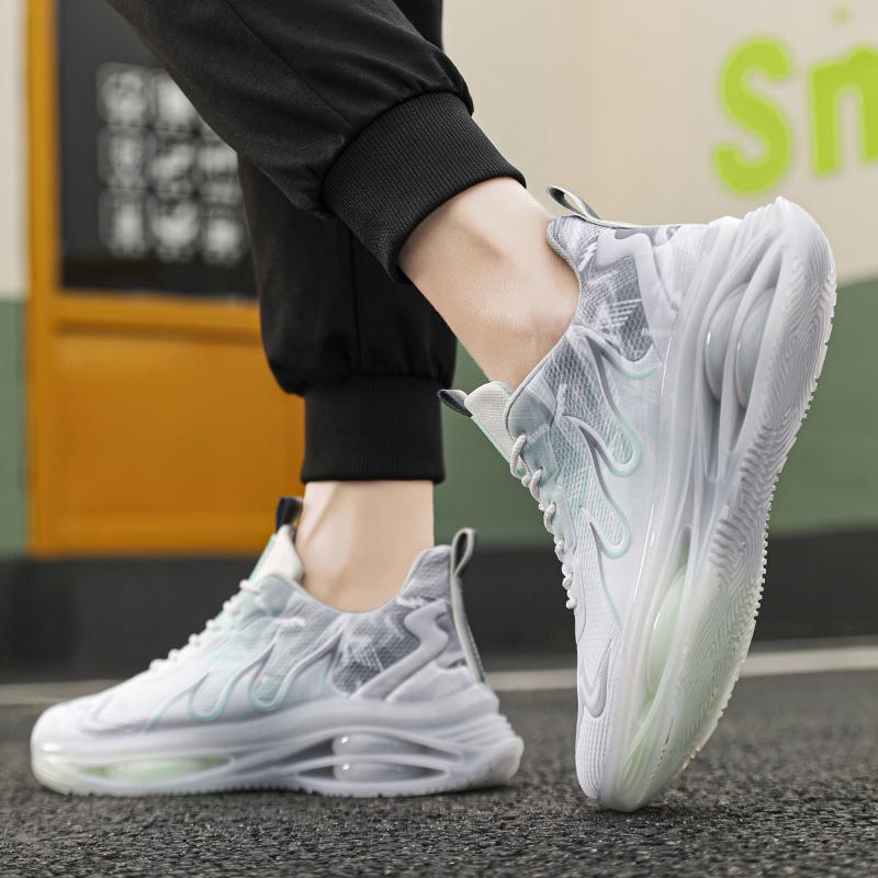 Extra Large Men's Sneakers with Cushioned Soles for Comfortable Running