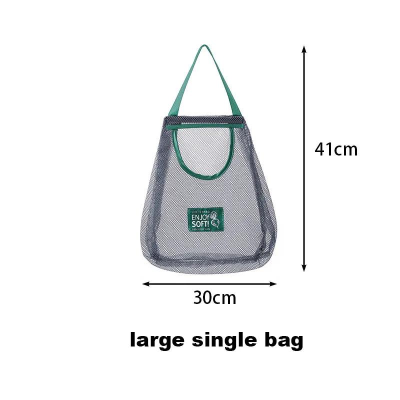 

Reusable Mesh Storage Bags For Kitchen, Fruits Vegetables Organizer, Hanging Net Bag For Produce