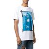 OFF WHITE T Shirts Men's White Crew Neck Moderate OMAA027R21JER0020110WHITE