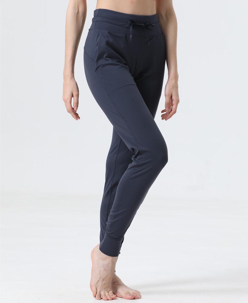 Swift Speed Women's Yoga Joggers - Nude Feeling, High Waist, Elastic Cuffed Sport Pants