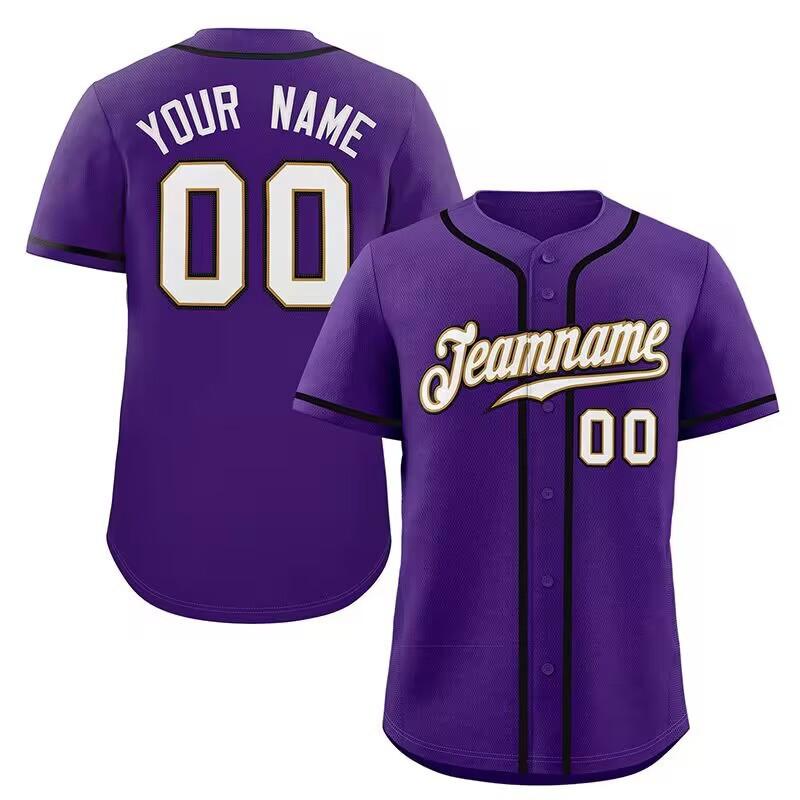 Unisex Quick-Dry Baseball Jersey Short Sleeve Open Front Top Sports Cycling Team Activities
