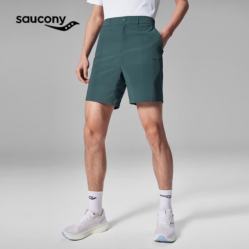 Saucony Men s Breathable Quick-Dry Woven Shorts S