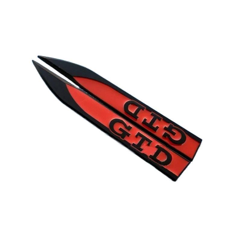 For Volkswagen Golf 8 2019 2020 2021 2022 2023 MK7 MK8 VW Car Accessories Trim Side Fender Front Metal Emblem Cover FD32F