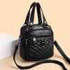 Women's Bag New Fashion Shoulder Portable Messenger Bag Washed Leather