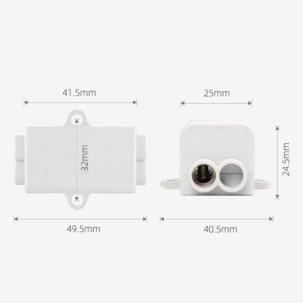 1000V Terminal Block Quick Wire Connector Current Carrying Intermediate Branch Line Safer Wiring 100A Rated Current