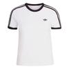 Adidas Originals 3 Stripes Casual Round Neck Slim Fit Short Sleeve T-Shirt Women Tops KD3683