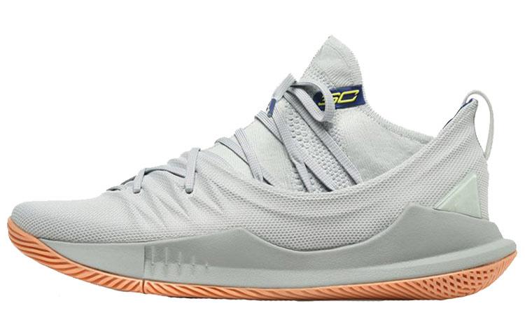 Under Armour Curry 5 Серый с gum sole 3020657-105 47.5