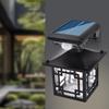 Motion Sensor Solar Outdoor Light Waterproof Garden Security Wall Light Motion Intelligent Sensor Light for Yard Patio Pathway