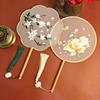 Fan Embroidery For Chinesestyle Round Hanfu And Qipao