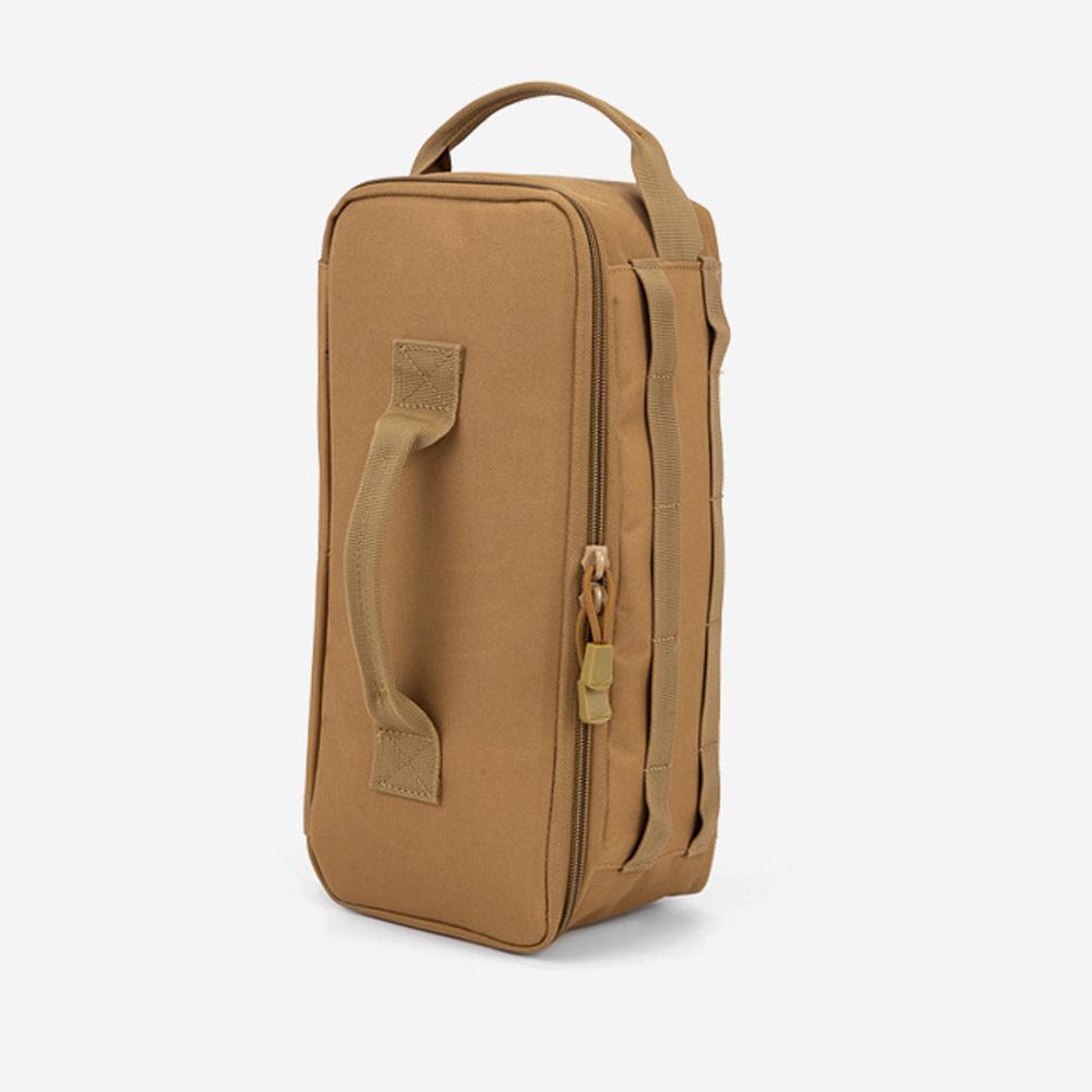 Camping Storage Bag Large Capacity Outdoor Camping Organizer Multifunctional Gas Stove Canister Carry Bag for Family Activities