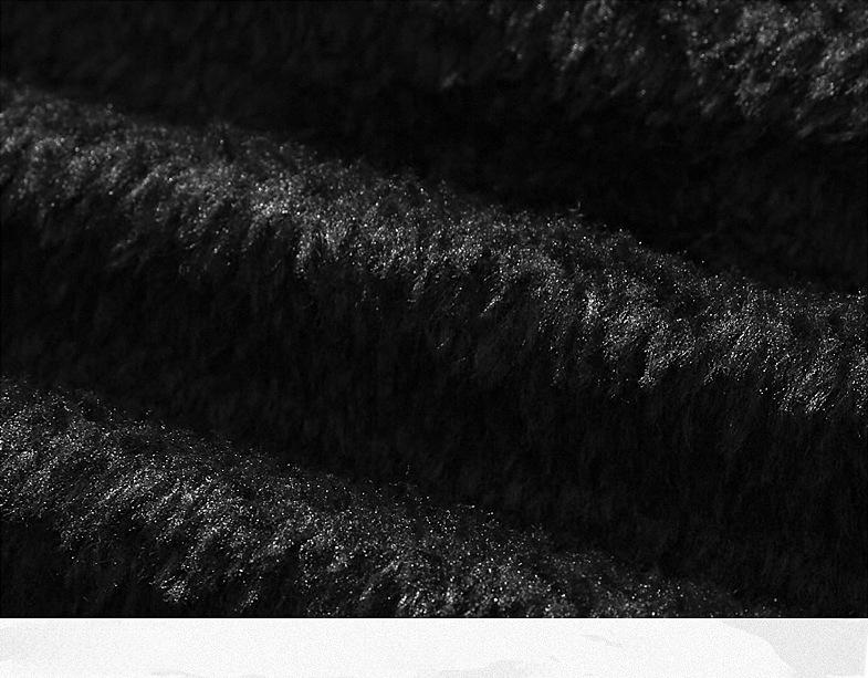 Men's Autumn/Winter PU Leather Motorcycle Jacket, Lapel, Plus Velvet, Trendy Large Size