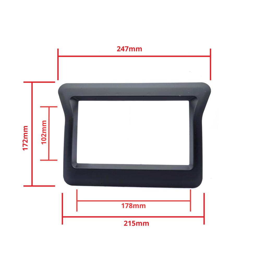 2 Din Radio Fascia Masking For Renault Master, Opel Movano, Nissan Nv400