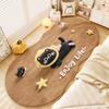 Girly Style Carpets for Living Room Cute Animals Bedroom Decor Carpet Fluffy Soft Irregular Bedside Rug Home Plush Floor Mat