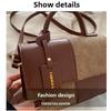 Elegant Women's Handbag Fashion Crossbody Shoulder Bag, Snap Closure Tote Bag Ladies Designer Brand Underarm Bags