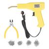 50W Grampeador Quente Soldadores Ferramentas de Garagem Kit de Reparo de Para-choque de Carro Máquina de Soldagem e Reparo Amarelo