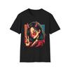 Anime Devil Girl T-Shirt | Retro Neon Horned Woman Design, Unisex Tee