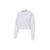 Sweatshirts Women's White Crew Neck Thickened Regular DM7658-100