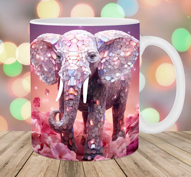 

3D Слон Милая кружка-слон Керамическая кофейная кружка Кружка для чая Новый подарок Внешняя торговля 301-400ml