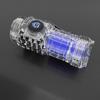 Super Bright Small Torch Three Eyes Hat Clip Light Mini Flashlight  Camping