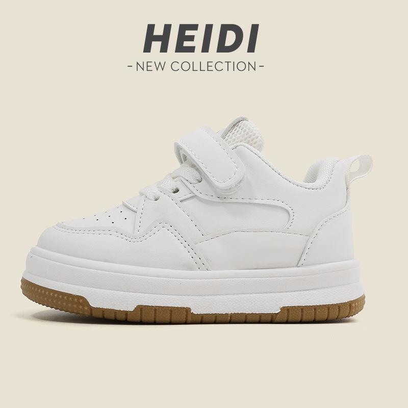 

Children s little white shoes spring and autumn 2025 girls sports shoes non-slip and lightweight boys board shoes soft-soled baby casual shoes 21-26 (6 pairs in one hand) белый
