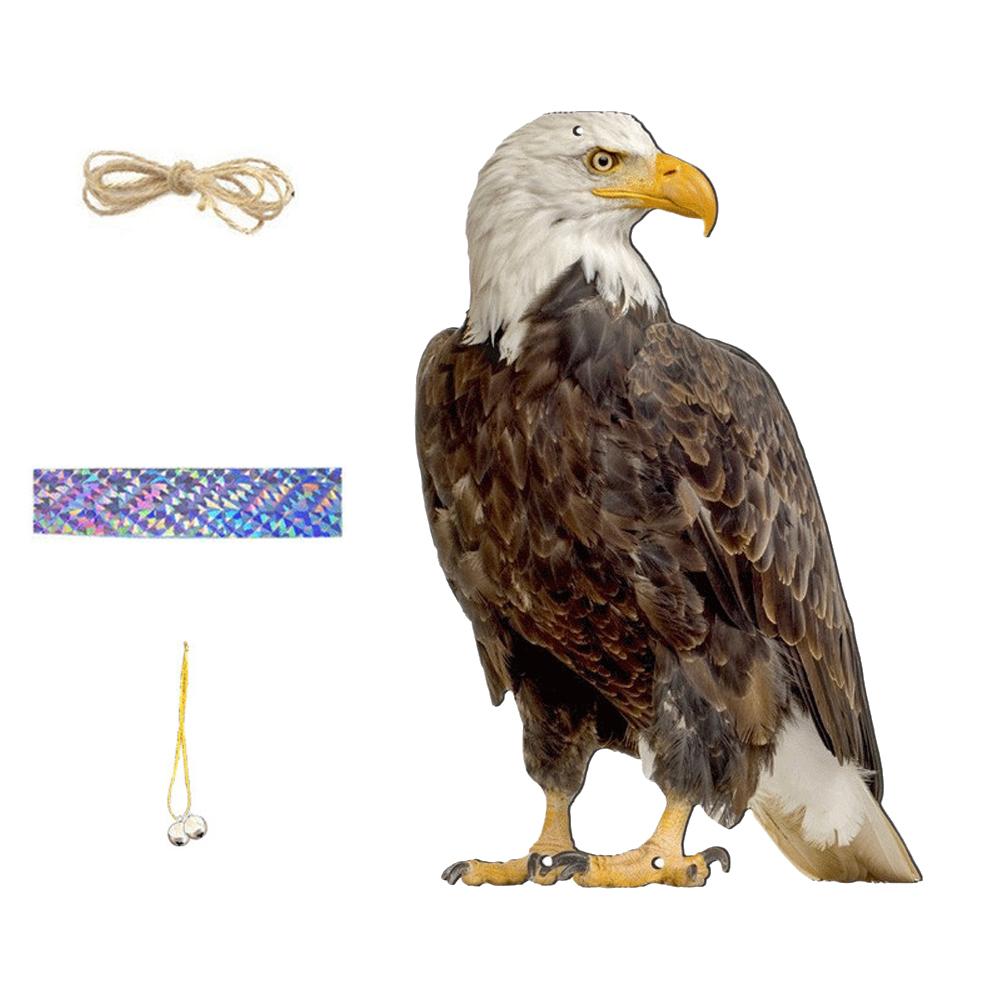 

Realistic Eagle Scarecrow Bird Repel Pendant Waterproof Fake Bird Expeller Hanging Decor For Garden Patio Orchard Protector