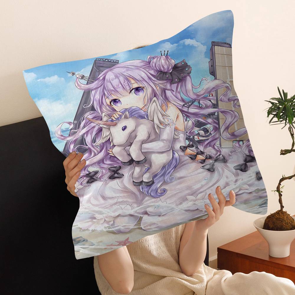 

Кіноподушка Azur Lane Чохол для подушки Наволочка Вітальня Диван Домашній Декор На замовлення 30cmx30cm