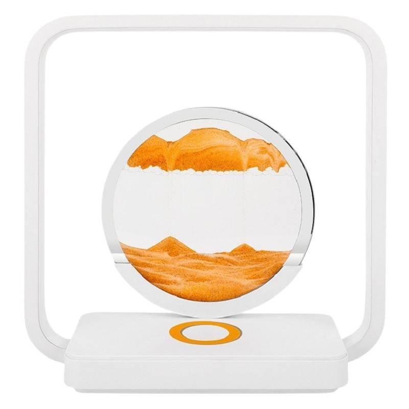 Wireless Quicksand Table Lamp with USB Charging