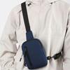Adjustable Strap Male Waist Bag Fitness Shoulder Bag Leisure Sports Chest Bag  Business