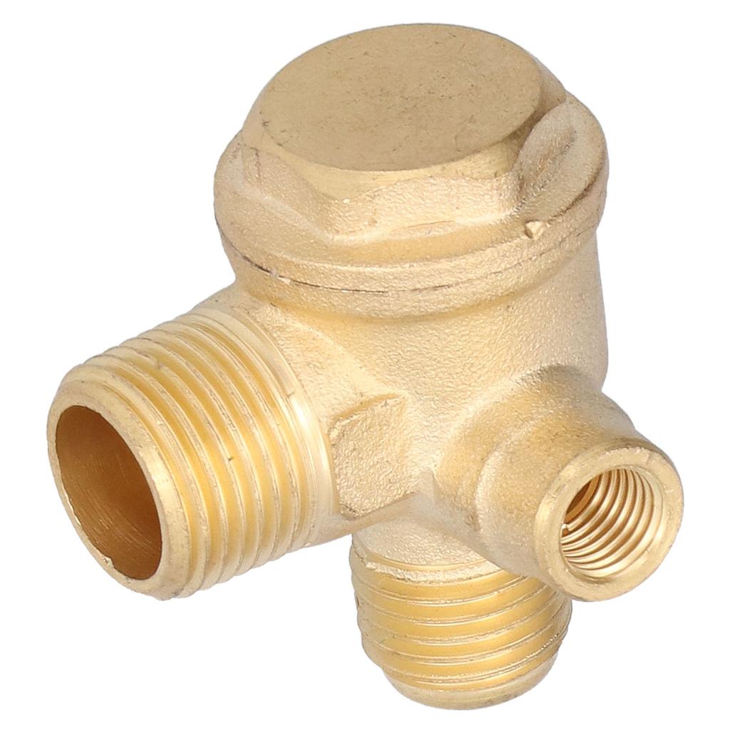 323 Clapet anti-retour 3 voies Laiton Raccord fileté Accessoires compresseur d'air 7mm 16mm 14mm