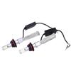 1 Pair Auto Car Headlight Bulbs Waterproof Surper Bright 6500K White External Light 9004/9007