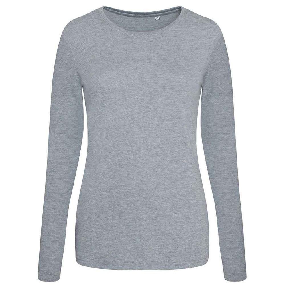 Awdis Womens/Ladies Triblend Long-Sleeved T-Shirt