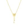Stylish Titanium Steel Women's Necklace: Double-Layer White Shell with Rhinestone Butterfly Tassel, Hollow Design Collarbone Chain.