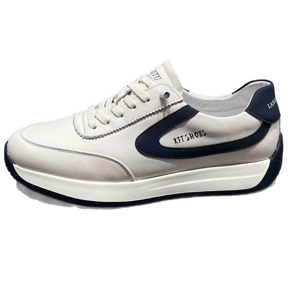 Herren 2025 Sommer Echtleder Casual Skate- & Laufschuhe - Trendiger Forrest Gump Stil.