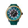 TENDENCE ONE PIECE collaboration watch Zoro model quartz 10 ATM water resistant mineral glass green dial TY532022 unisex authentic product